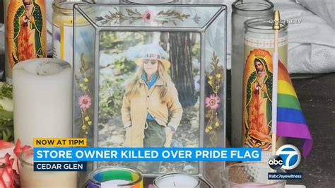 Shop owner killed over Pride flag said she would never take it down, friend says
